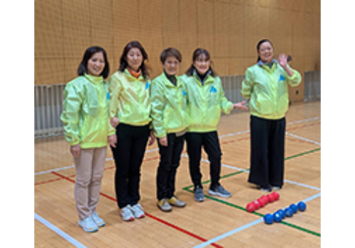 墨田区ボッチャ大会に参加